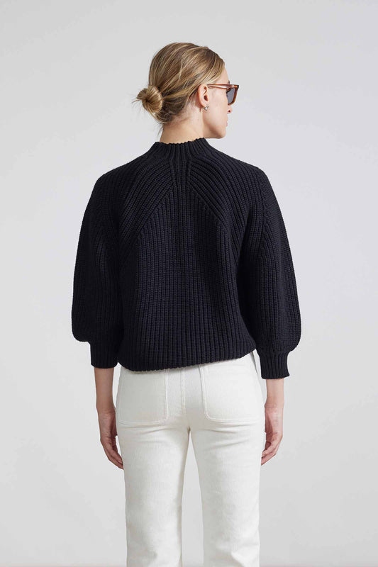 Apiece Apart Eco Nueva Merel Sweater Black