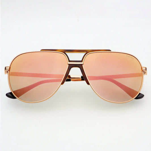 Freyrs Logan Pink Mirror Sunglasses